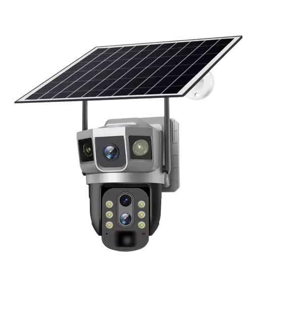 3.0 inch 4G Solar PTZ 3 images Optical Zoom Camera-4MP
